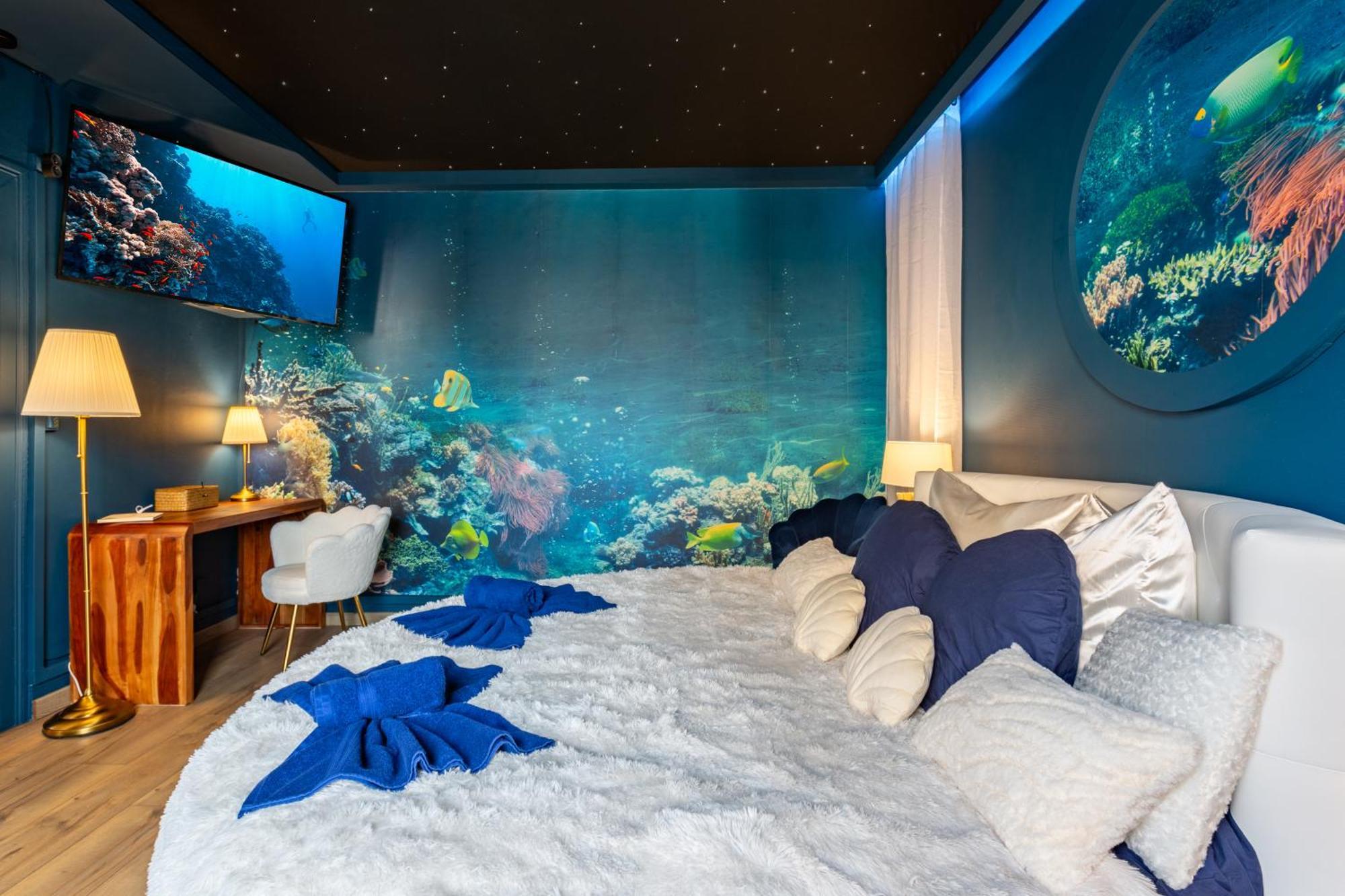 Apartamento Lit Rond Tres Grand Et Confortable - Garage Possible Ou Parking Gratuit Rue - Gare 2 Min Et 4 Min En Tram - Ciel Etoile - Netflix Videoprojecteur - Luxe Et Evasion *