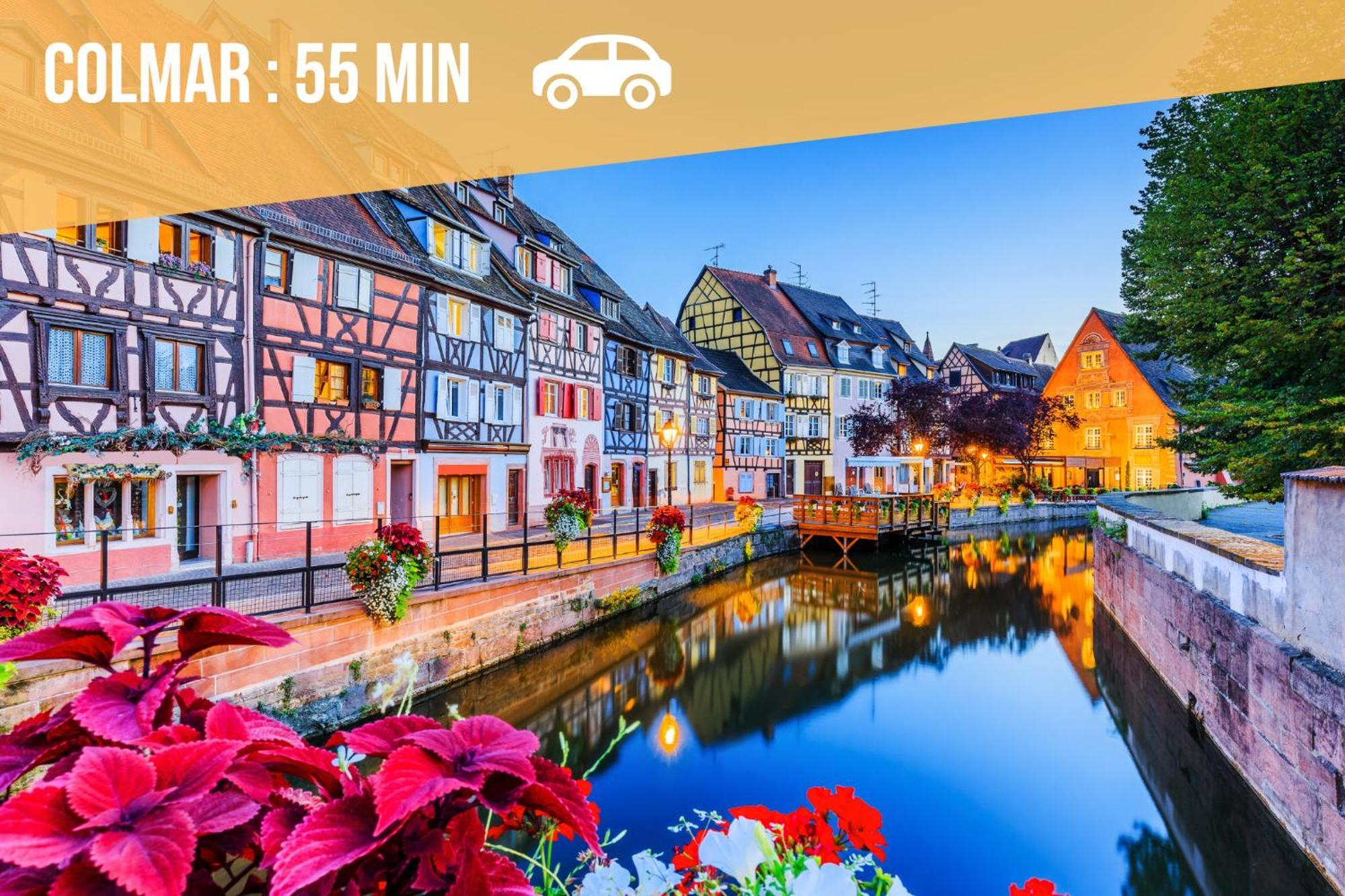 Lit Rond Tres Grand Et Confortable - Garage Possible Ou Parking Gratuit Rue - Gare 2 Min Et 4 Min En Tram - Ciel Etoile - Netflix Videoprojecteur - Luxe Et Evasion Apartamento Estrasburgo