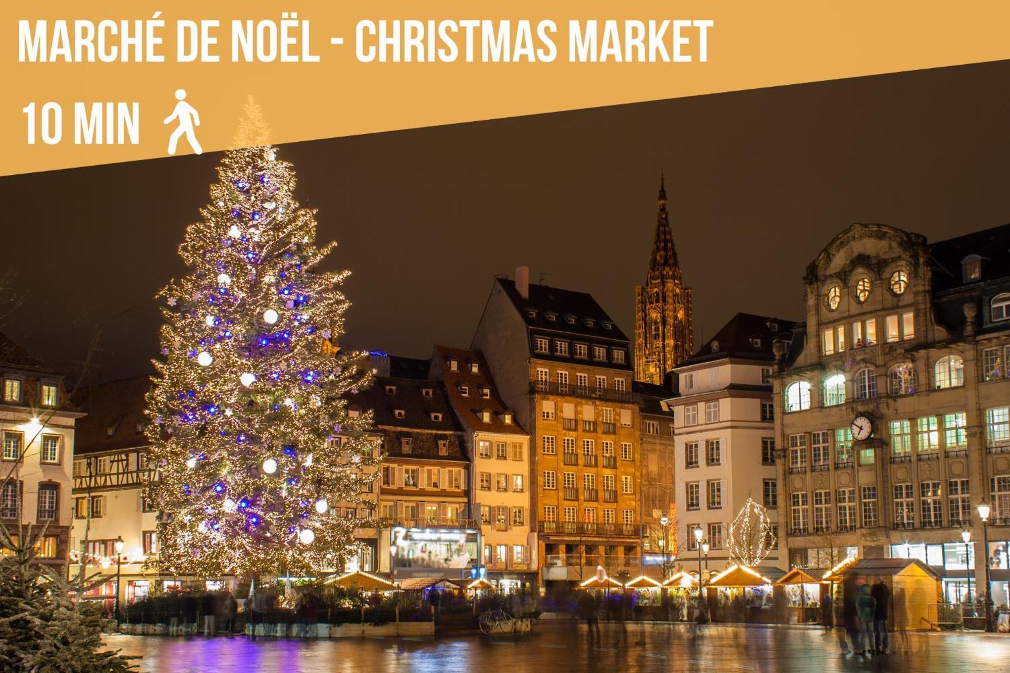 Apartamento Lit Rond Tres Grand Et Confortable - Garage Possible Ou Parking Gratuit Rue - Gare 2 Min Et 4 Min En Tram - Ciel Etoile - Netflix Videoprojecteur - Luxe Et Evasion Estrasburgo
